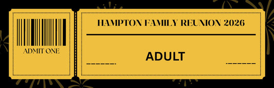 Adult (age 11 and up) Family Reunion Ticket